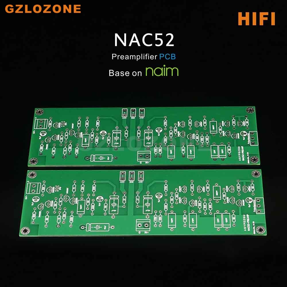 Flagship 2CH HIFI Stereo NAC52 Preamplifier Base On NAIM PCB/DIY Kit/Finished board