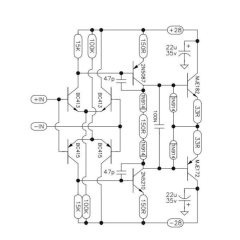 Two Channel Large Dynamic Pure Class A Preamplifier Board PCB Refer Bryston DOA33 Circuit