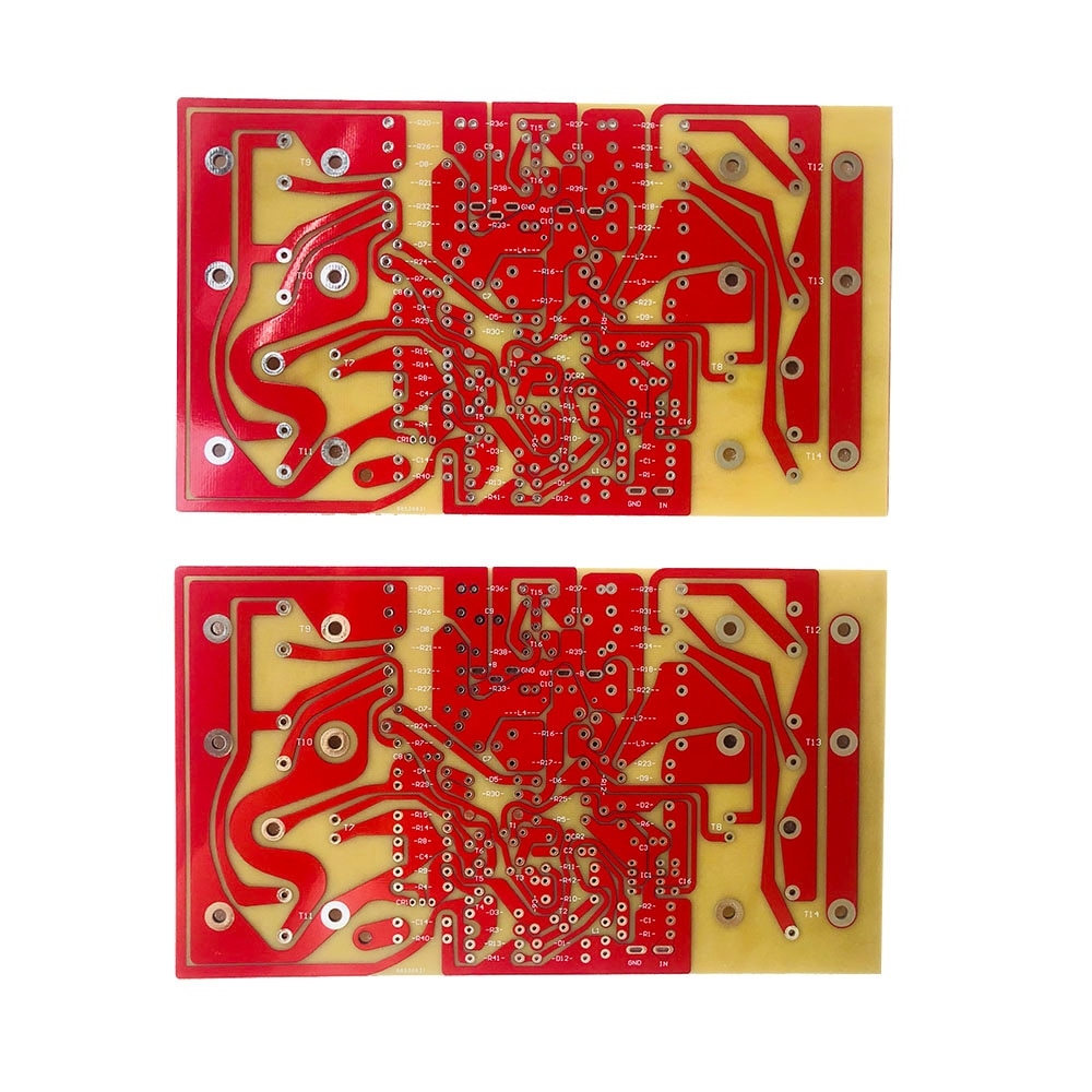 Audio Amplifier DIY HiFi Stereo Power Amplifier Board PCB With Power Supply PCB Refer QUAD606 Gold Seal Version