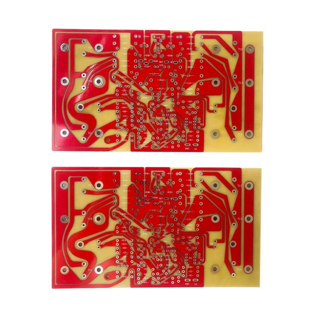 Audio Amplifier DIY HiFi Stereo Power Amplifier Board PCB With Power Supply PCB Refer QUAD606 Gold Seal Version