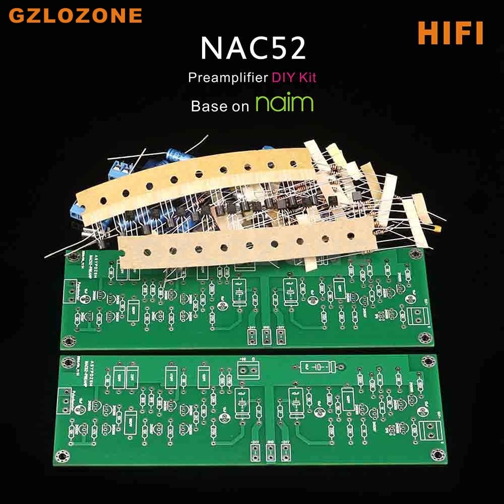 Flagship 2CH HIFI Stereo NAC52 Preamplifier Base On NAIM PCB/DIY Kit/Finished board