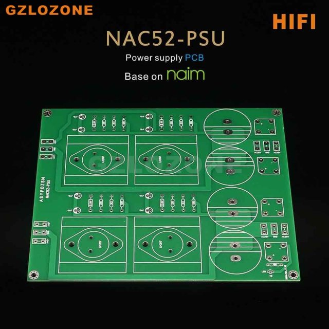 HIFI NAC52-PSU NAC52 Preamplifier Dedicated Power Supply Base On NAIM PCB/DIY Kit/Finished Board