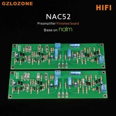 Flagship 2CH HIFI Stereo NAC52 Preamplifier Base On NAIM PCB/DIY Kit/Finished board
