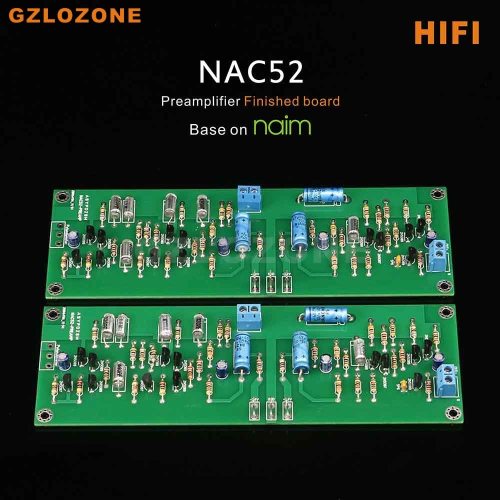 Flagship 2CH HIFI Stereo NAC52 Preamplifier Base On NAIM PCB/DIY Kit/Finished board