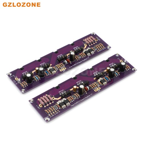 2CH HIFI PASS A3 FET Pure Class A Power Amplifier Base On PASS Labs Aleph 3 DIY Kit/Finished Board 30W+30W 8 Ohm