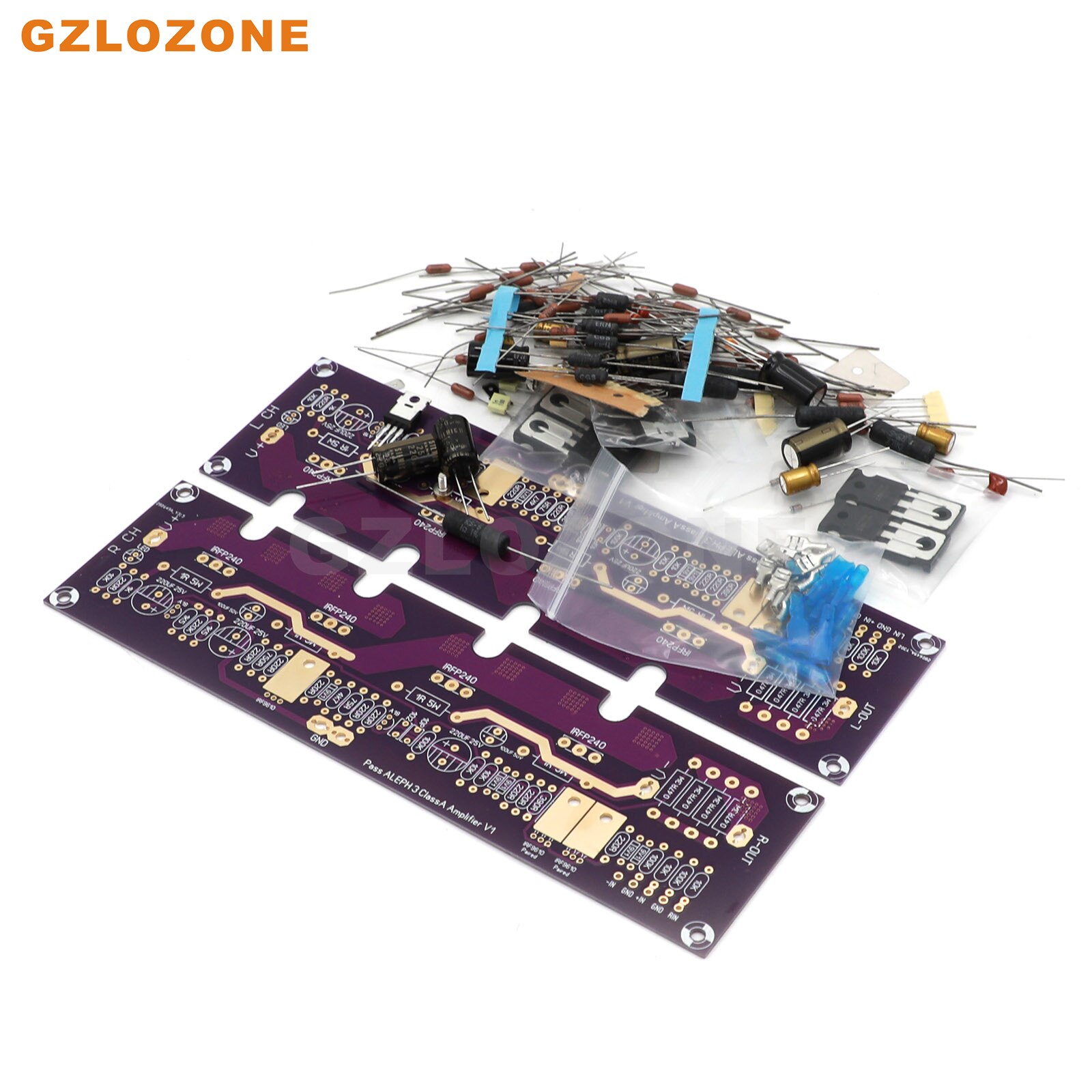 HI-END High Configuration Ver PASS A3 Pure Class A Power Amplifier Base On PASS Labs Aleph 3 DIY Kit/Finished Board 30W+30W