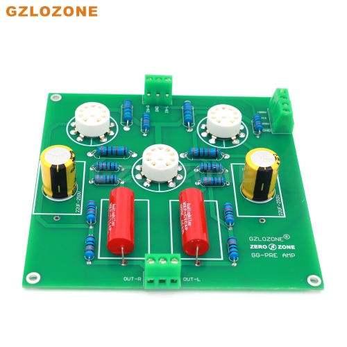 GZLOZONE Ground Grid GG 12AU7 Tube Preamplifier Preamp DIY Kit / Finished Board