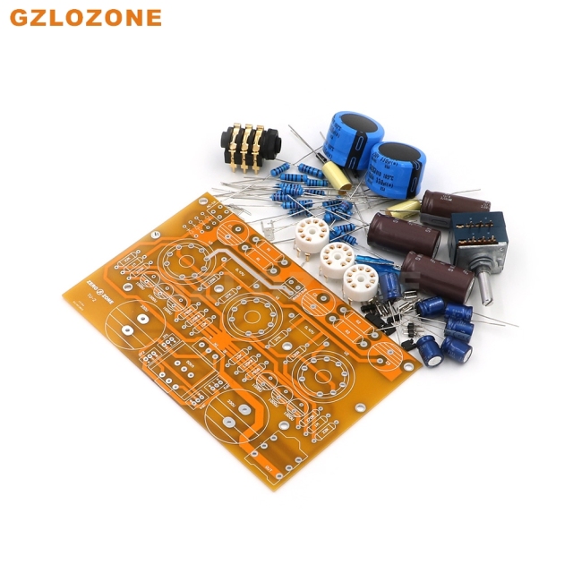 TU-2 Modified WCF 6N2+6N6 Tube Headphone Amplifier PCB/DIY Kit/Finished Board (No Tube) + ALPS Potentiometer