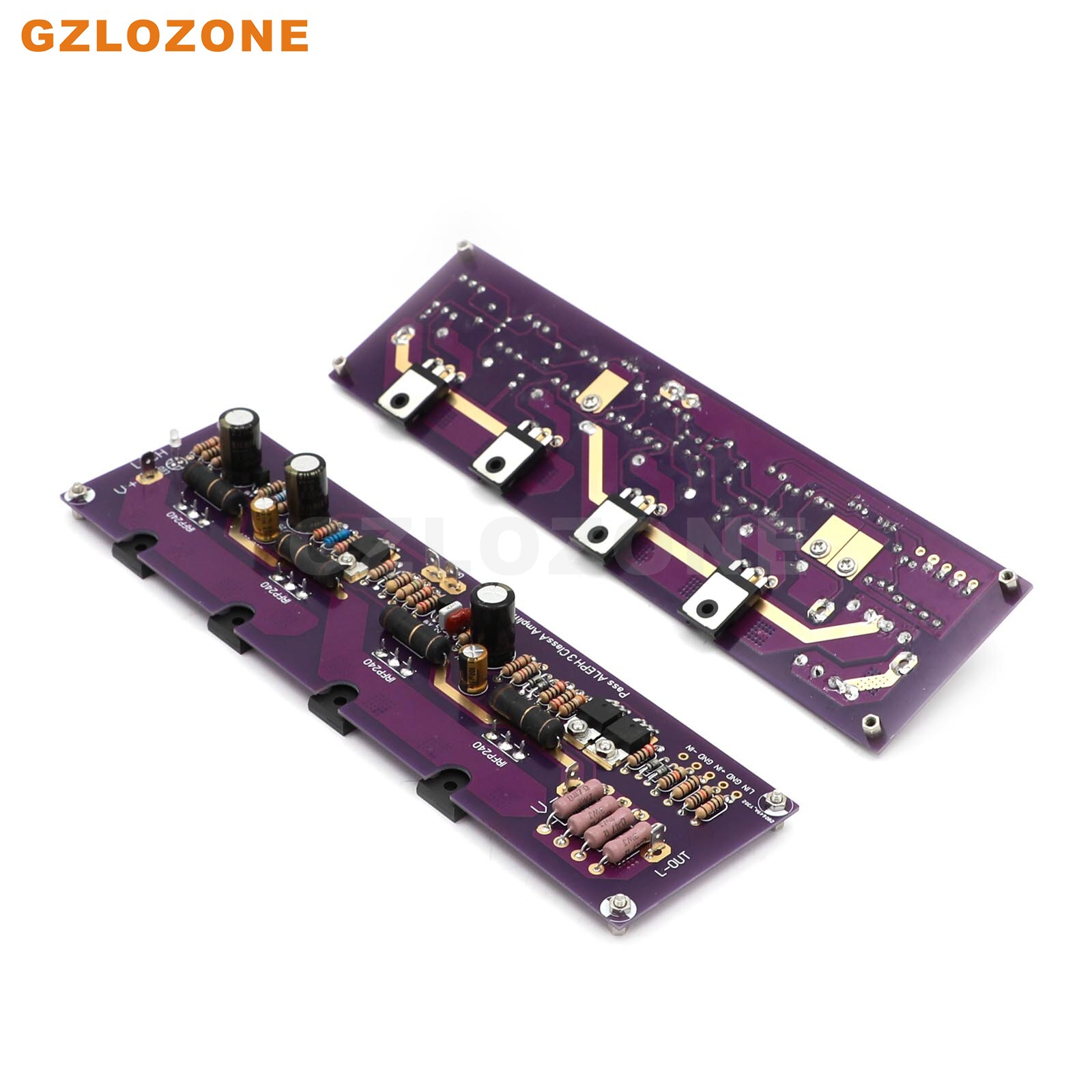 2CH HIFI PASS A3 FET Pure Class A Power Amplifier Base On PASS Labs Aleph 3 DIY Kit/Finished Board 30W+30W 8 Ohm