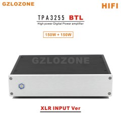 HIFI TPA3255 BTL High Power Digital Power Amplifier RCA or XLR Ver Input Optional 150W+150W