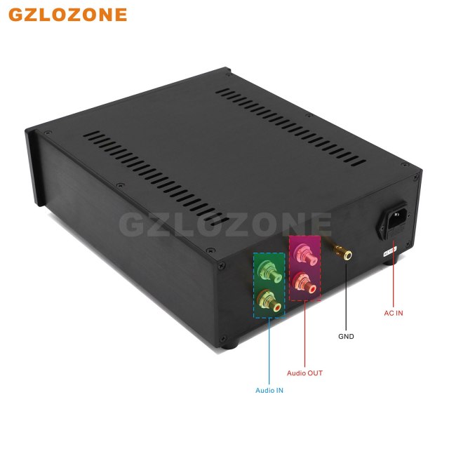 ZEROZONE HI-END A34 Tube MM RIAA Turntables ECC83 Phono amplifier Base on Marantz 7