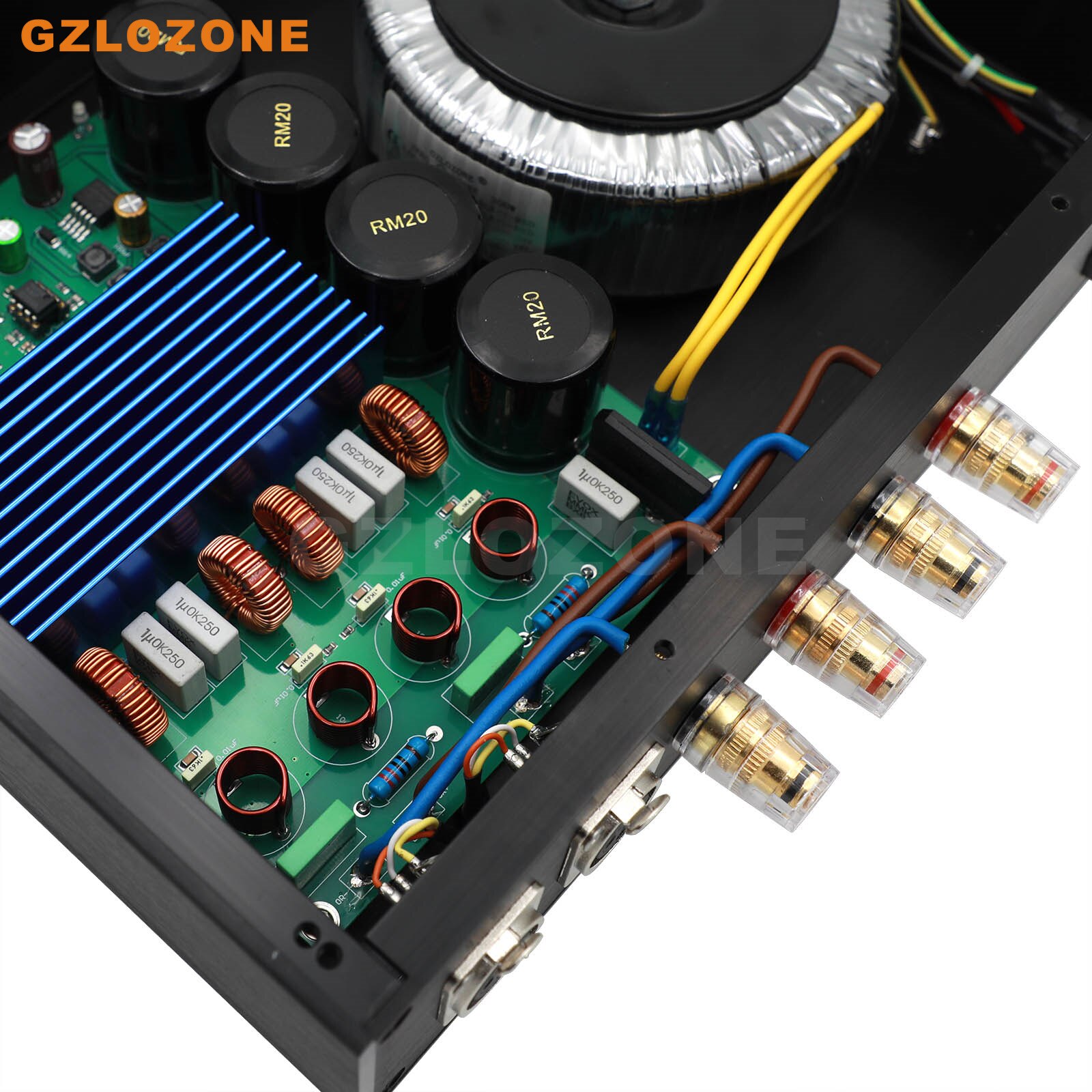 HIFI TPA3255 BTL High Power Digital Power Amplifier RCA or XLR Ver Input Optional 150W+150W