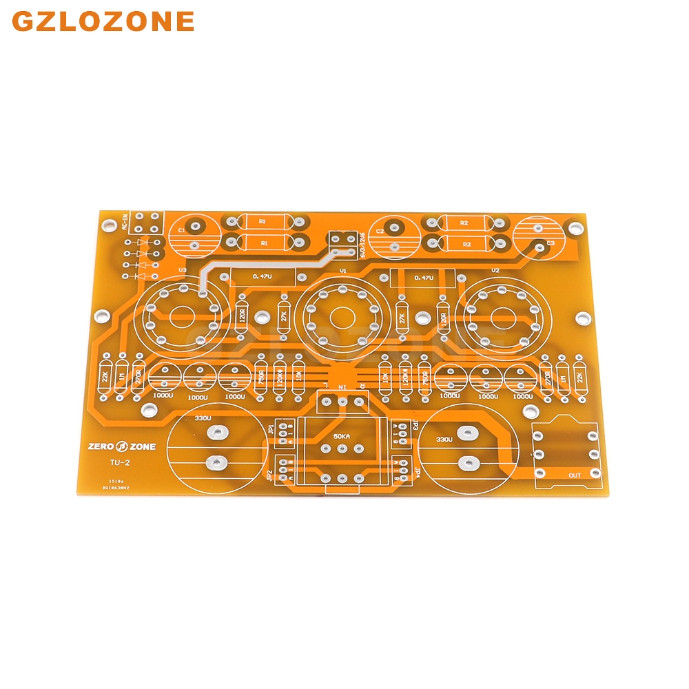 TU-2 Modified WCF 6N2+6N6 Tube Headphone Amplifier PCB/DIY Kit/Finished Board (No Tube) + ALPS Potentiometer