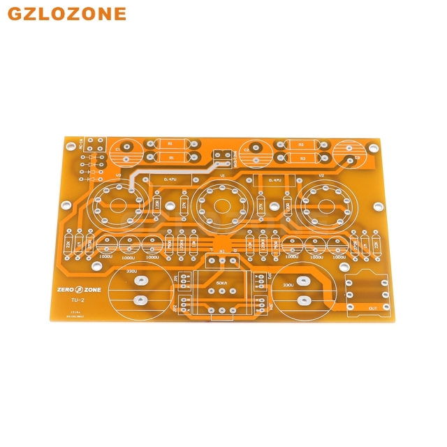 TU-2 Modified WCF 6N2+6N6 Tube Headphone Amplifier PCB/DIY Kit/Finished Board (No Tube) + ALPS Potentiometer