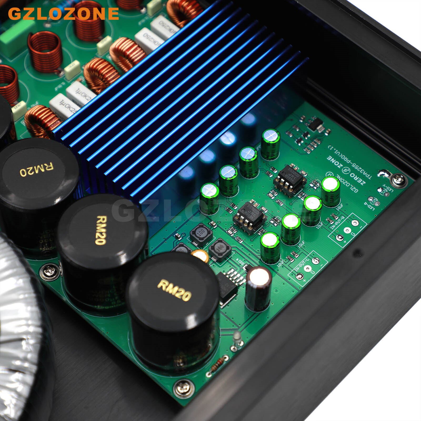 HIFI TPA3255 BTL High Power Digital Power Amplifier RCA or XLR Ver Input Optional 150W+150W