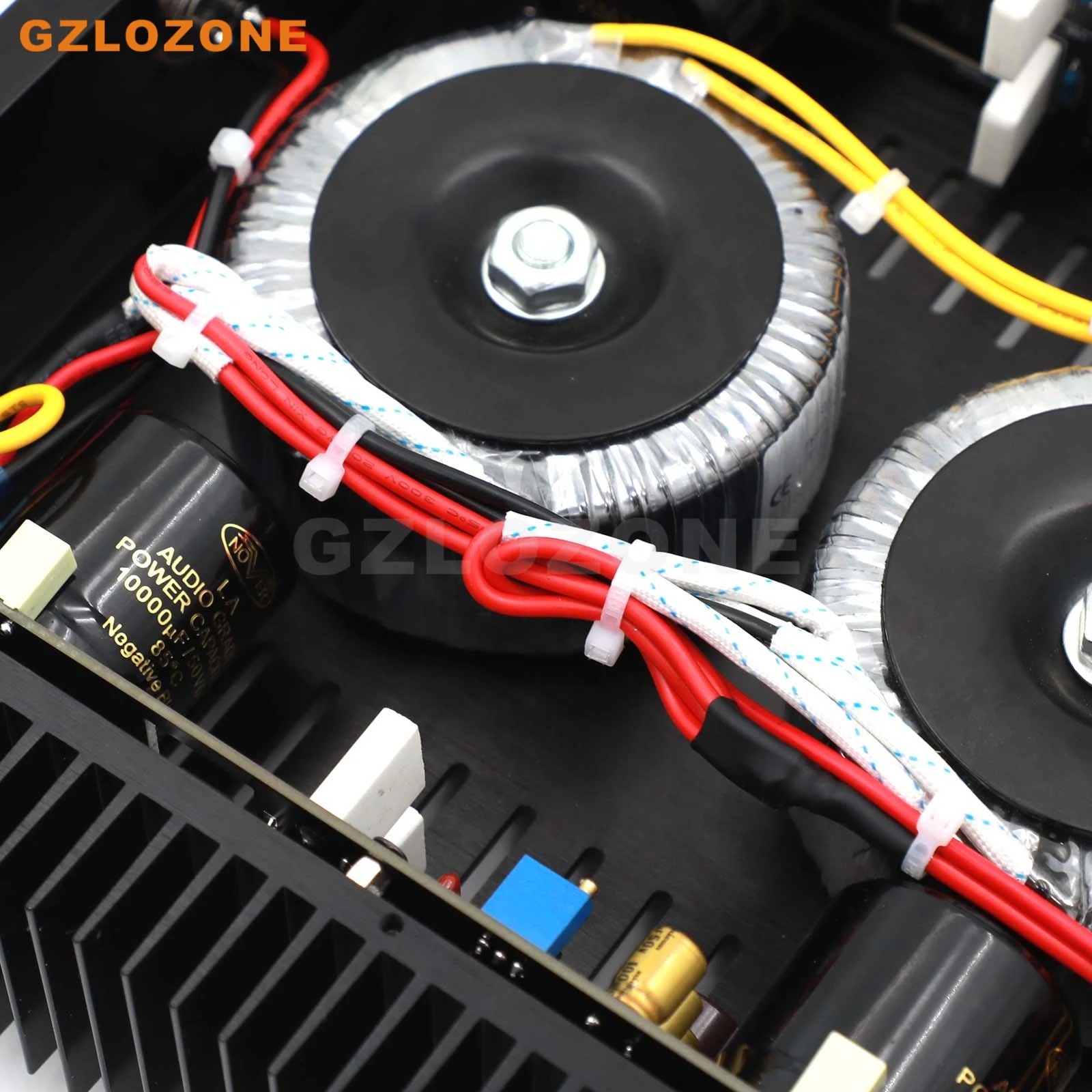 Sigma11 HIFI 50W+50W Fully Discrete Ultra Low Noise 2 Way Linear Power Supply For DC 5V 9V 12V 15V 18V 19V 24V 28V 32V Optional