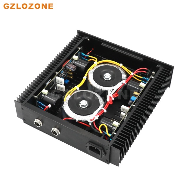 Sigma11 HIFI 50W+50W Fully Discrete Ultra Low Noise 2 Way Linear Power Supply For DC 5V 9V 12V 15V 18V 19V 24V 28V 32V Optional