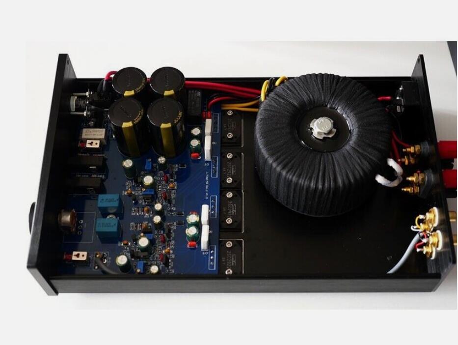L.NAP140 Headphone Amplifier /stereo power amplifier 80W+80W base on Naim NAP140 circuit
