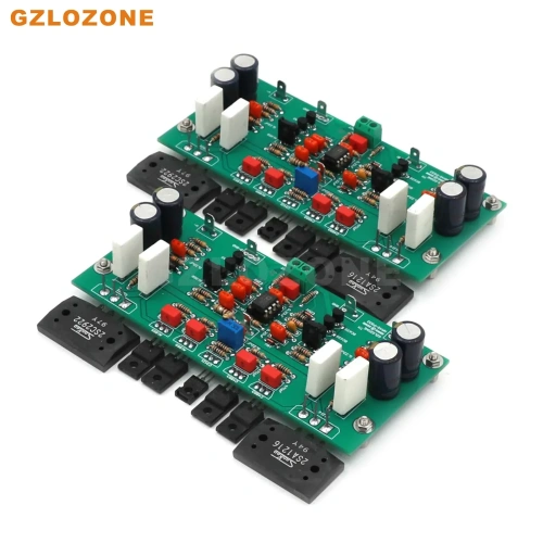1 Pair HM4S-P933 HIFI 2SA1216 2SC2922 Power Amplifier DIY Kit/Finished Board 150W+150W