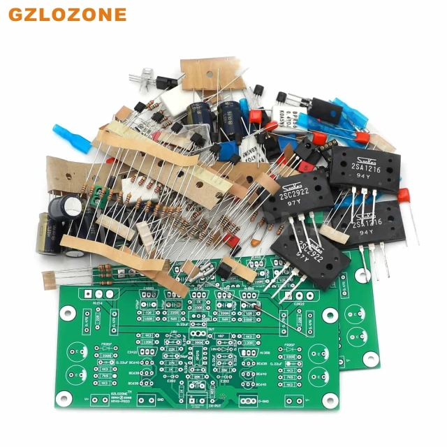 1 Pair HM4S-P933 HIFI 2SA1216 2SC2922 Power Amplifier DIY Kit/Finished Board 150W+150W