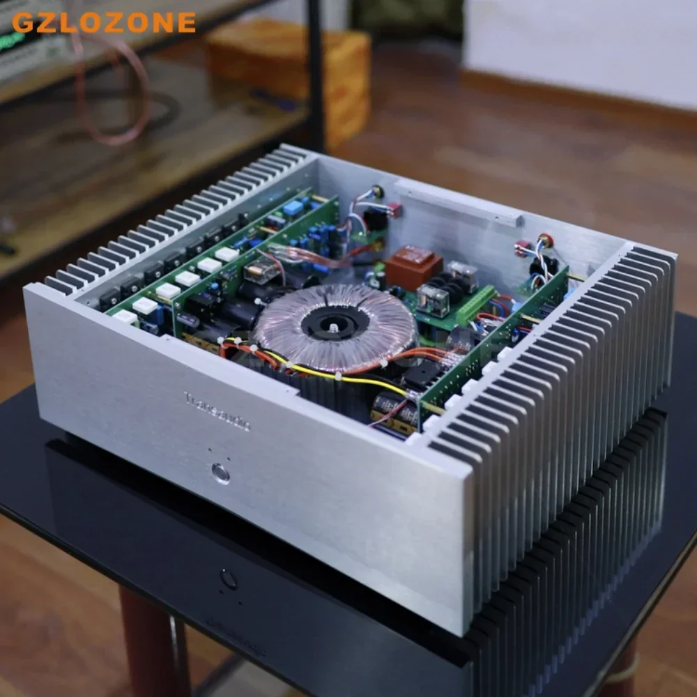 Balanced Version FM801 Circuit HiFi Audiophile Level Dual Channel Pure Power Amplifier Supports XRL Input 250W+250W