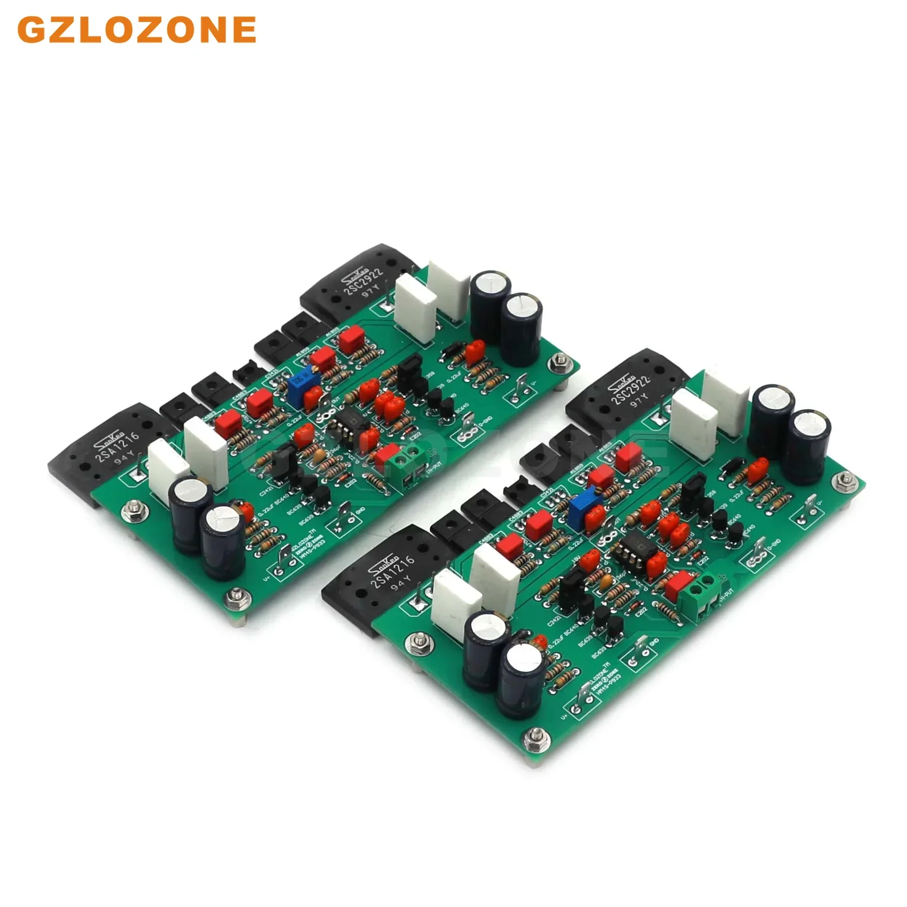 1 Pair HM4S-P933 HIFI 2SA1216 2SC2922 Power Amplifier DIY Kit/Finished Board 150W+150W