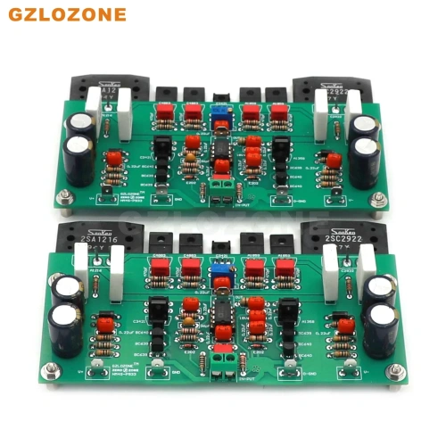 1 Pair HM4S-P933 HIFI 2SA1216 2SC2922 Power Amplifier DIY Kit/Finished Board 150W+150W