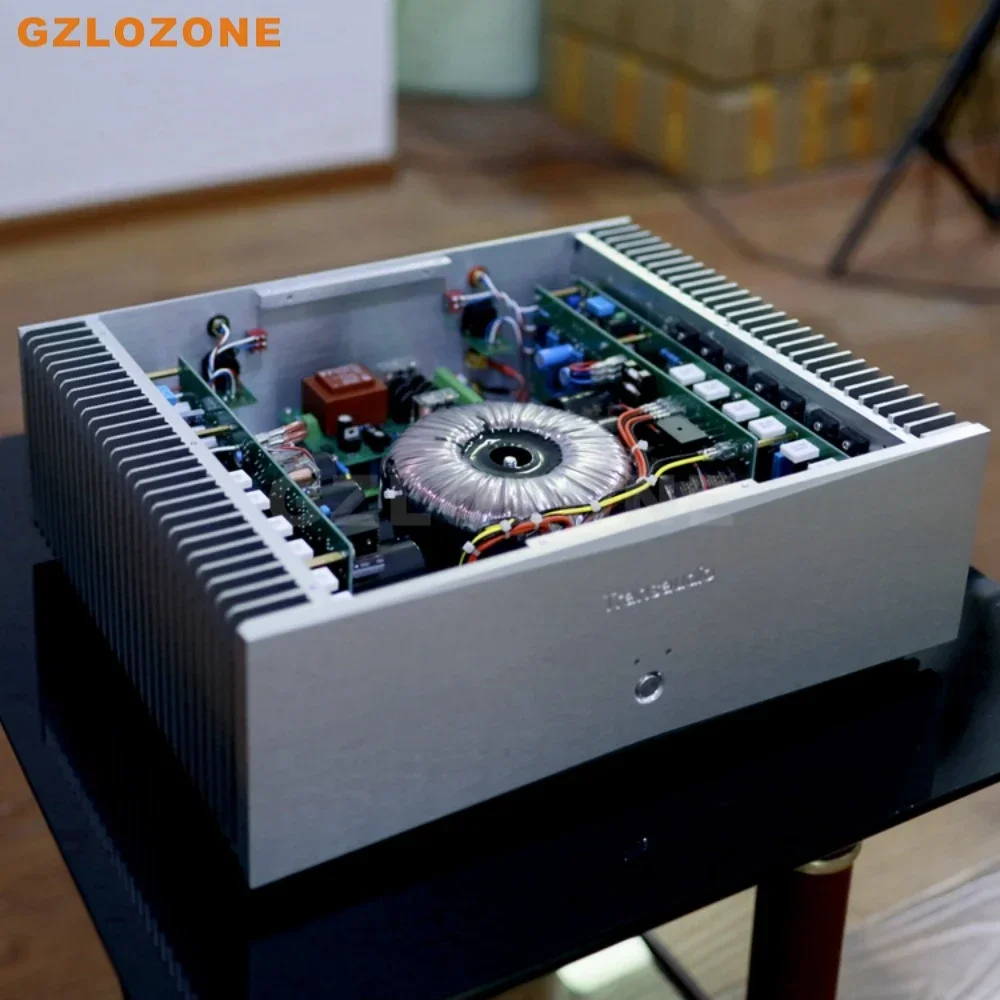 Balanced Version FM801 Circuit HiFi Audiophile Level Dual Channel Pure Power Amplifier Supports XRL Input 250W+250W