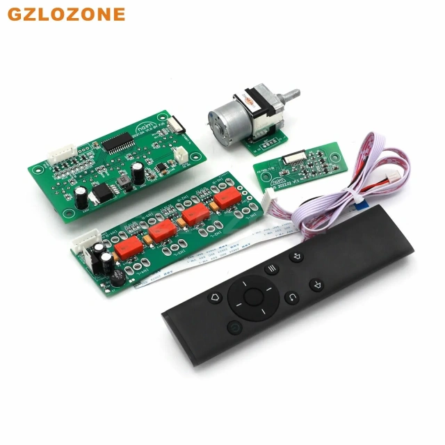 Naim Style Remote Volume Control Board With 4 Way Audio Input Choose ( B6-95)