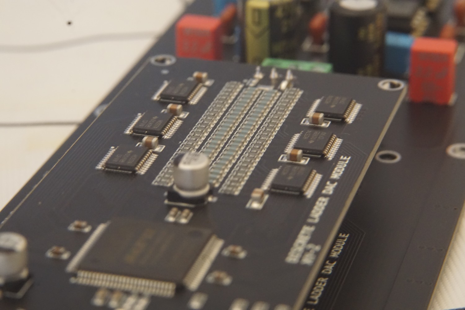 R2R-XY3-V8 Discrete Ladder DAC Module XY-2 Decoder DAC Board R-2R Ladder Source