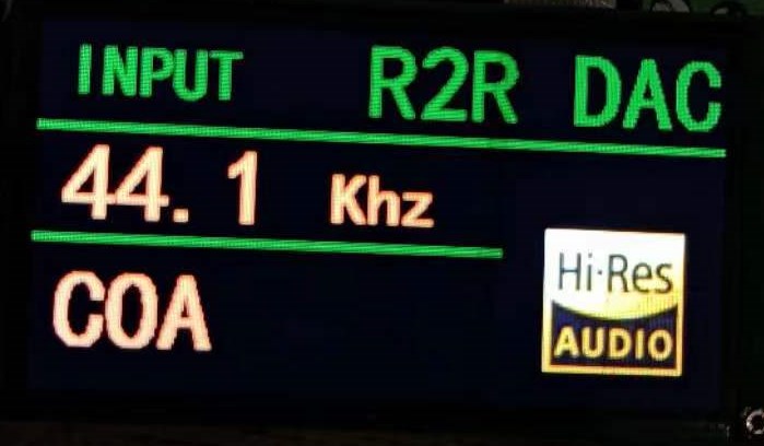 Positive and negative DAC complementary R2R decoding board, PCM 4-bit discrete resistor ladder decoding board