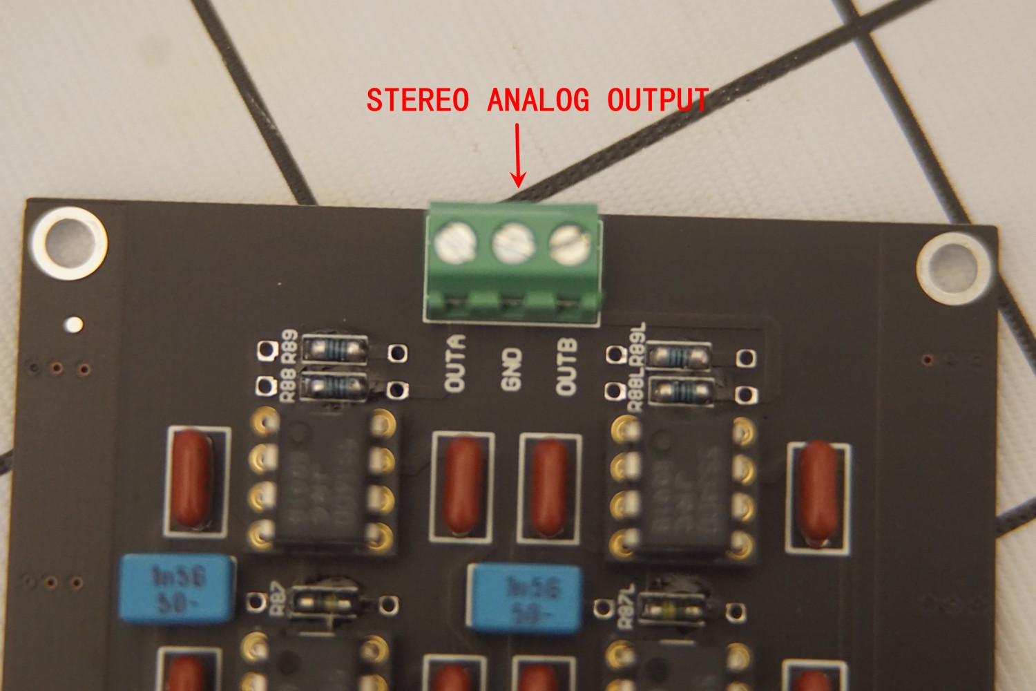 R2R-XY3-V8 Discrete Ladder DAC Module XY-2 Decoder DAC Board R-2R Ladder Source