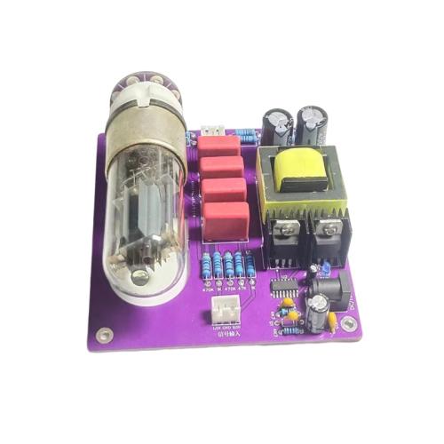 HiFi 6N7P Tube Stereo Preamp Board DC12V Electronic Tube Buffer preamplifier DIY For DAC / Amplifier