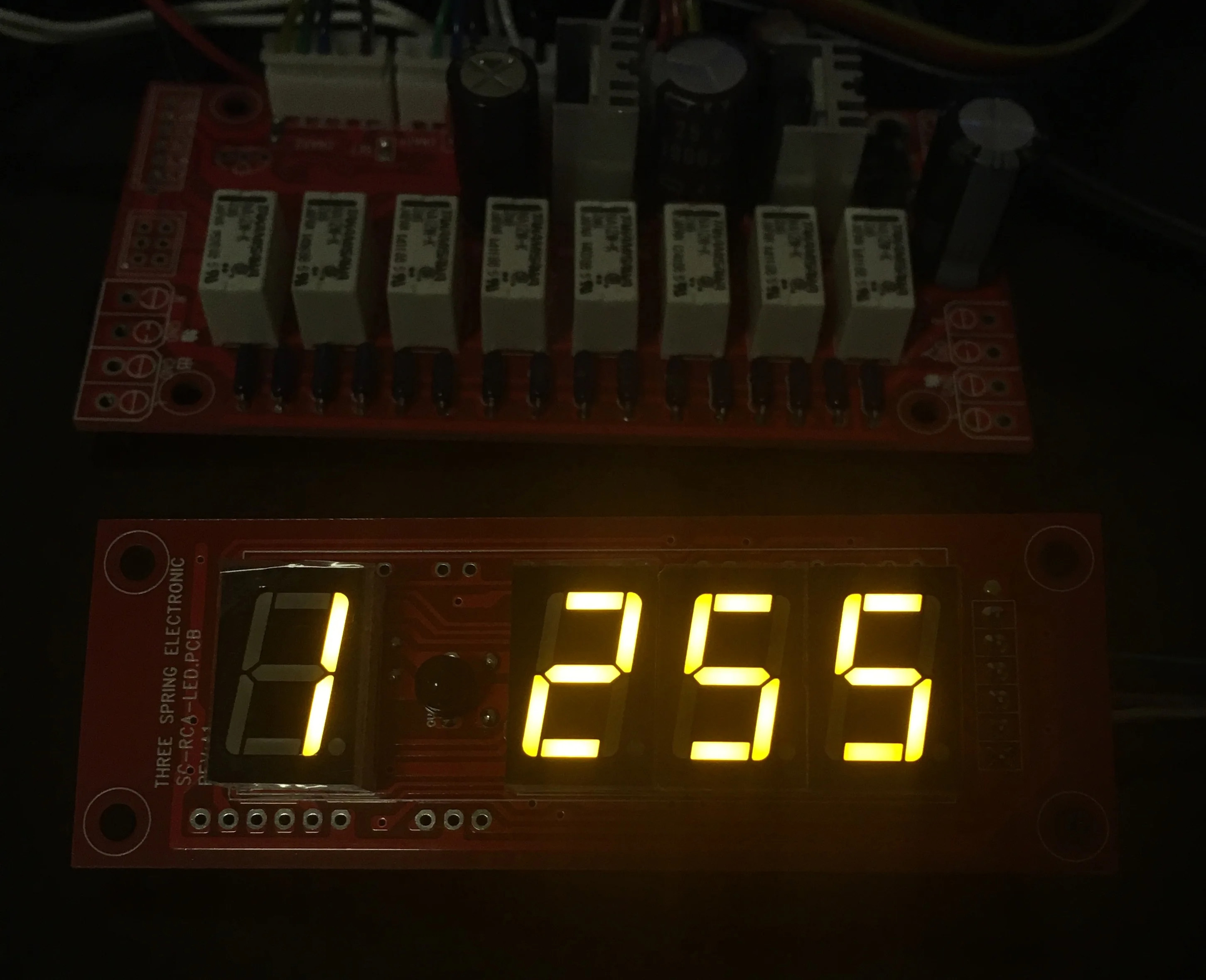 Relay Volume Board HIFI Volume Controller Remote Volume Panel with Display Balance Volume