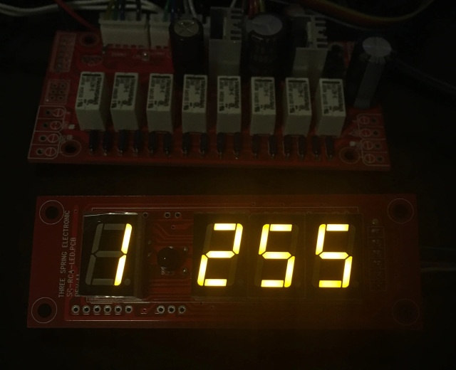 Relay Volume Board HIFI Volume Controller Remote Volume Panel with Display Balance Volume