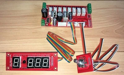 Relay Volume Board HIFI Volume Controller Remote Volume Panel with Display Balance Volume