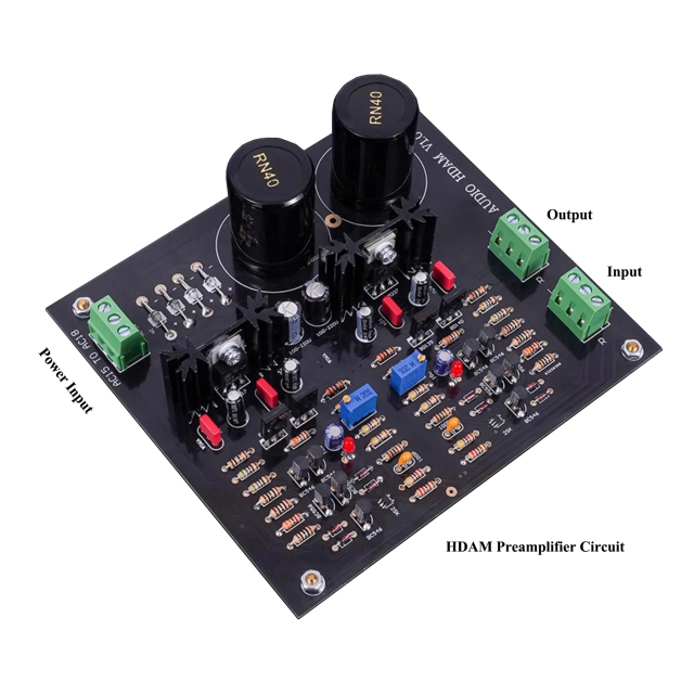 Hifi Pure Preamplifier Board Refer to Classic Marantz HDAM Class A Preamp Circuit Kits For DIY Home Audio Amp Boards Pre-amplifier Kit