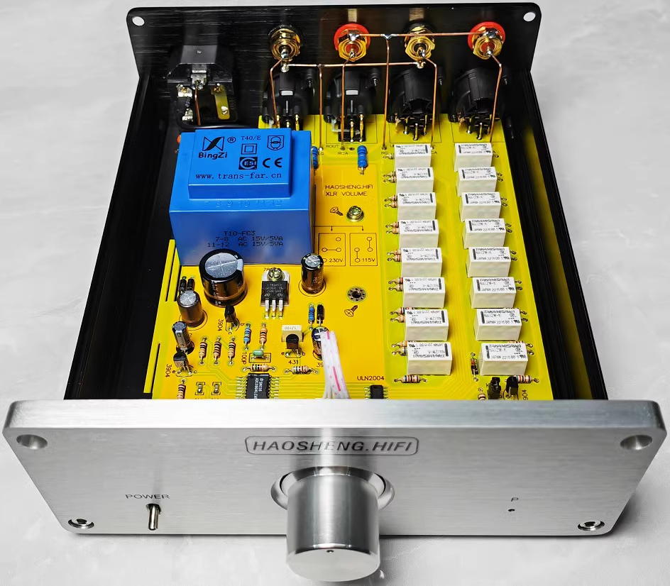 High Level relay Volume Controller / Balanced Potentiometer / Balanced ...