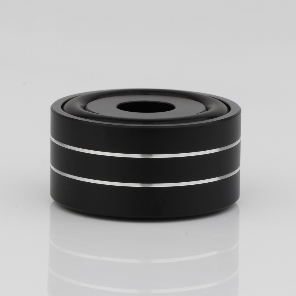 Aluminum Alloy Amplifier Shock-proof Foot Mat φ40mm 20mm Hieght for HiFi Amp CD Player Speaker Non-slip Cushioning Feet