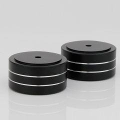 Aluminum Alloy Amplifier Shock-proof Foot Mat φ40mm 20mm Hieght for HiFi Amp CD Player Speaker Non-slip Cushioning Feet