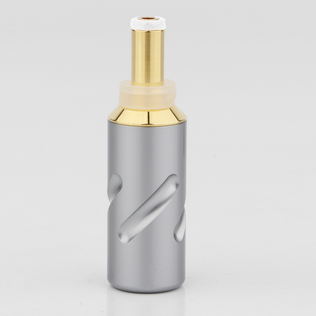 Monosaudio plated 24K gold DC21/25DC5.5*2.1mm*2.5 DC DIY 24K Gold Plated DC Audio Power Plug Connector For DC Cable AC DC Adapter