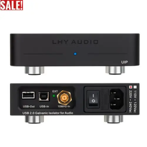 LHY Audio Purifier UIP Hi-end USB2.0 Audio Galvanic Isolator ADuM4165 high-speed 480M OCXO Clock Input