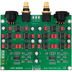 Dual PCM1794A x2 DAC Balanced Decoding Board USB Coaxial HiFi DIY kit 24Bit 192K