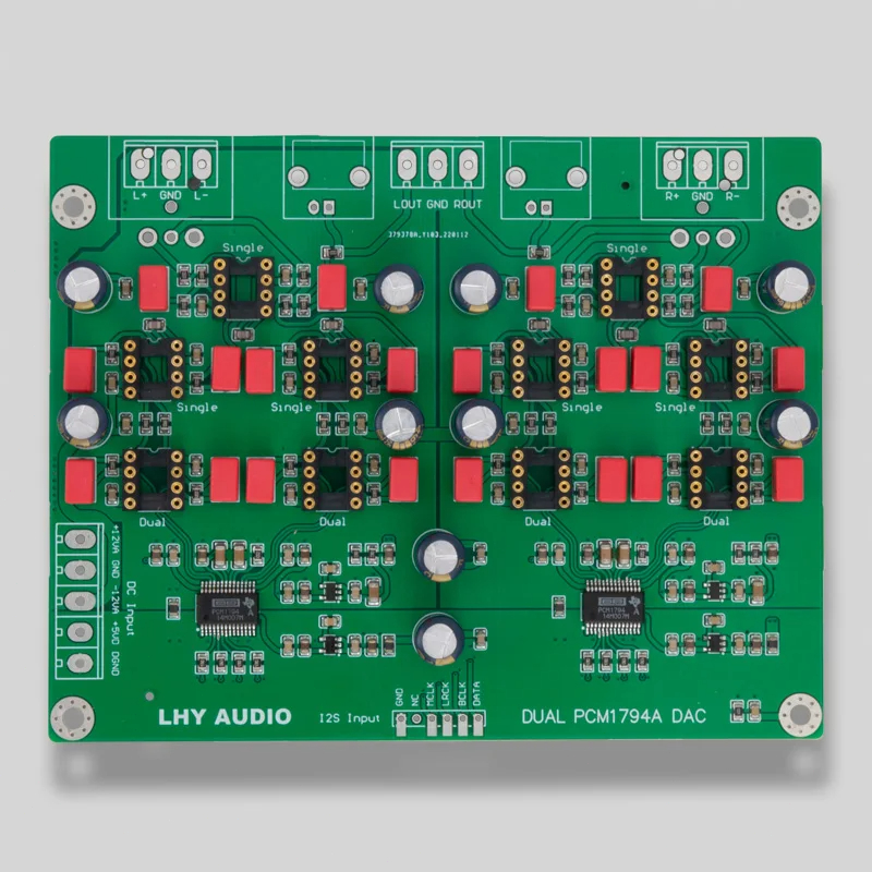 Dual PCM1794A x2 DAC Balanced Decoding Board USB Coaxial HiFi DIY kit 24Bit 192K