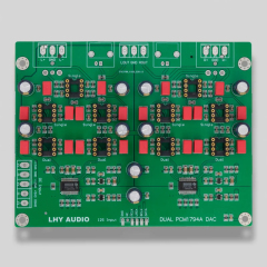Dual PCM1794A x2 DAC Balanced Decoding Board USB Coaxial HiFi DIY kit 24Bit 192K