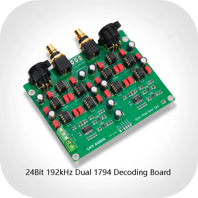 Dual PCM1794A DAC Balanced Decoder Board USB Coaxial Fever