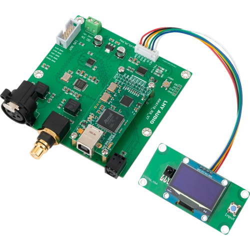 USB / coaxial / Bluetooth / AES / fiber / to IIS support XMOS/Amanero AK4118 receiving board with decoding