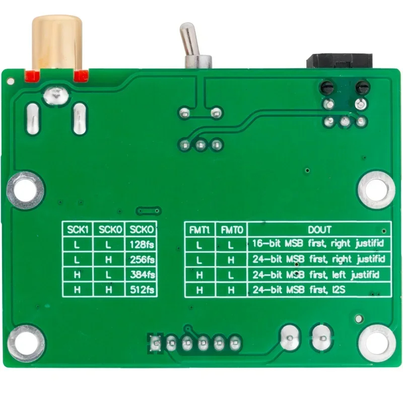 DIR9001 Module Coaxial Optical Fiber Receiving SPDIF To I2S Output 24bit 96khz For HiFi AmpDAC