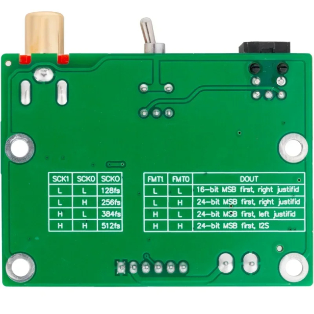DIR9001 Module Coaxial Optical Fiber Receiving SPDIF To I2S Output 24bit 96khz For HiFi AmpDAC