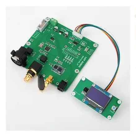 USB / coaxial / Bluetooth / AES / fiber / to IIS support XMOS/Amanero AK4118 receiving board with decoding
